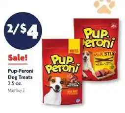 Family Dollar Pup-Peroni Dog Treats offer