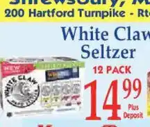 Market Basket White Claw Seltzer offer