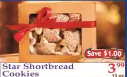 Market Basket Star Shortbread Cookies offer
