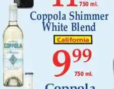 Market Basket Coppola White Blend offer