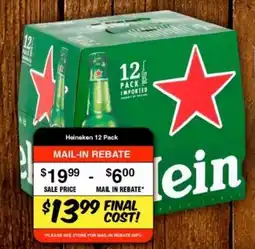 Western Beef Heineken 12 Pack offer