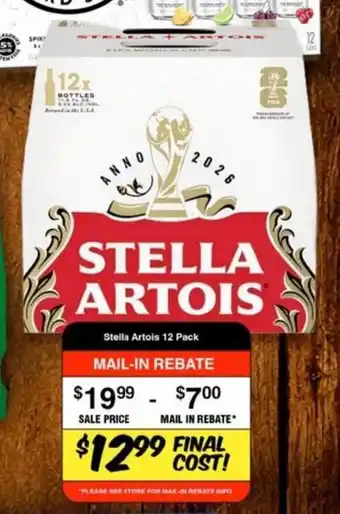 Western Beef Stella Artois offer