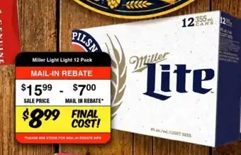 Western Beef Miller Light offer