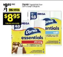 Dollar General Charmin essentials tissue offer