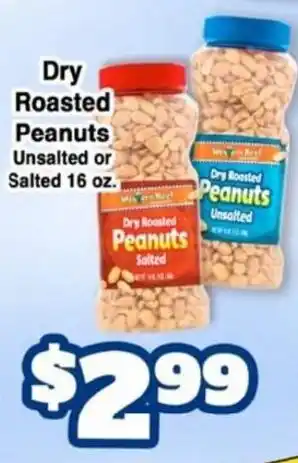 Western Beef Dry Roasted Peanuts offer