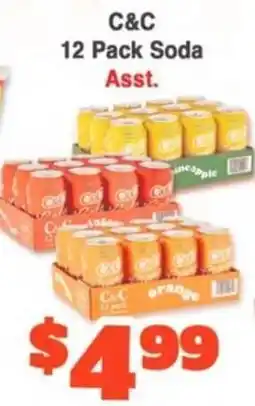 Western Beef C&C 12 Pack Soda offer