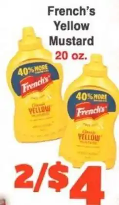 Western Beef French's yellow mustard offer