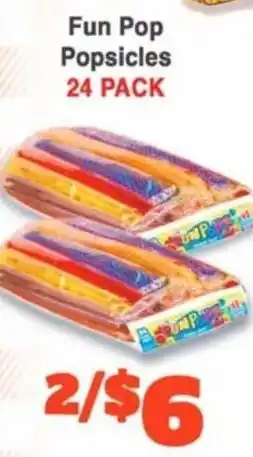 Western Beef Fun Pop Popsicles offer