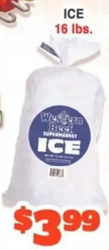 Western Beef Western Beef Supermarket Ice offer