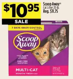 Dollar General Scoop Away cat litter offer
