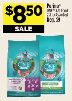 Dollar General Purina ONE Cat Food offer