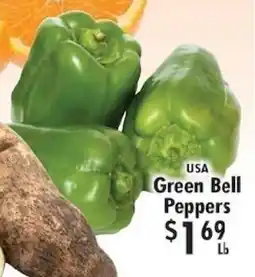 Ideal Food Basket USA Green Bell Peppers offer