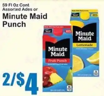 SuperFresh Minute Maid Punch offer