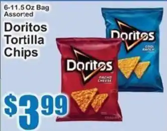 SuperFresh Doritos tortilla chips offer