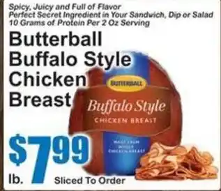 SuperFresh Butterball Buffalo Style Chicken Breast offer