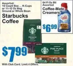 SuperFresh Starbucks Coffee offer