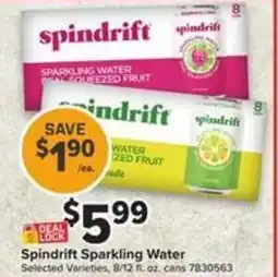 Giant Food Spindrift Sparkling Water offer