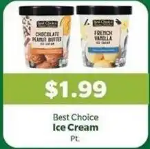 Living Fresh Market Best Choice Ice Cream offer