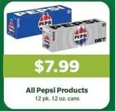 Living Fresh Market All Pepsi Products offer