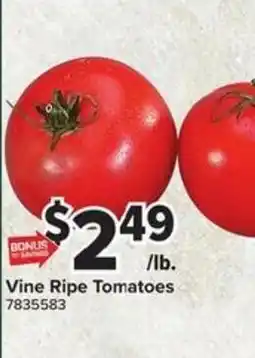 Giant Food Vine Ripe Tomatoes offer