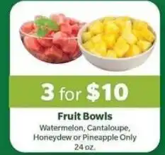 Living Fresh Market Fruit Bowls offer