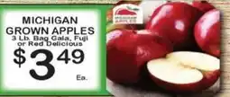 Foodland Michigan grown apples offer
