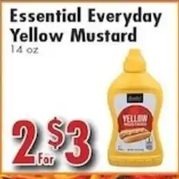 Ideal Food Basket Essential Everyday Yellow Mustard offer