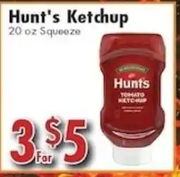 Ideal Food Basket Hunt's Ketchup offer