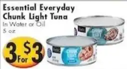 Ideal Food Basket Essential Everyday Chunk Light Tuna offer
