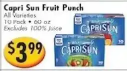 Ideal Food Basket Capri Sun Fruit Punch offer