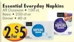 Ideal Food Basket Essential Everyday Napkins offer