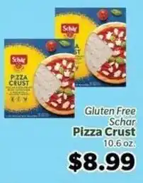 Living Fresh Market Gluten Free Schar Pizza Crust offer