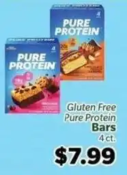 Living Fresh Market Pure Protein Gluten Free Pure Protein Bars offer