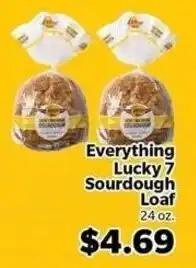 Living Fresh Market Everything Lucky 7 Sourdough Loaf offer