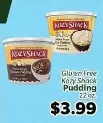 Living Fresh Market Gluten Free Kozy Shack Pudding offer