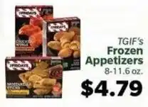 Living Fresh Market Tgi's frozen appetizers offer