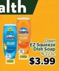 Living Fresh Market Dawn ez squeeze dish soap offer