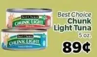 Living Fresh Market Best Choice Chunk Light Tuna offer