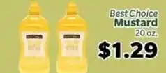 Living Fresh Market Best Choice Mustard offer
