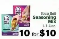 Living Fresh Market Taco Bell Seasoning Mix offer