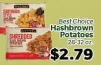 Living Fresh Market Best Choice Hashbrown Potatoes offer