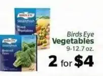 Living Fresh Market Birds Eye Vegetables offer