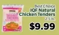 Living Fresh Market Best Choice IQF Natural Chicken Tenders offer