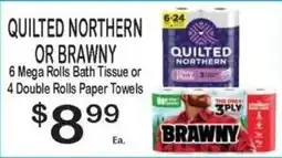 Foodland Quilted Northern or Brawny offer
