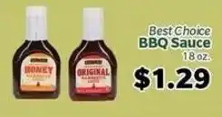 Living Fresh Market Best Choice BBQ Sauce offer