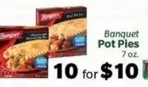 Living Fresh Market Banquet Pot Pies offer