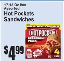 SuperFresh Hot Pockets Sandwiches offer
