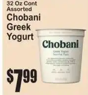 SuperFresh Chobani Greek Yogurt offer