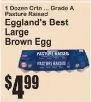 SuperFresh Eggland's Best Large Brown Egg offer