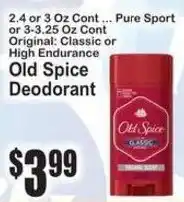 SuperFresh Old Spice Deodorant offer